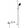 Grohe Precision Flow sprchová batéria nástenná s termostatom StarLight Chrome 34805001