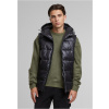 Recycled Hooded Puffer Vest XXL