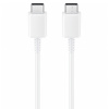 Samsung – dátový kábel Type-C na Type-C, 25 W, 3 A, 1 m – biely (bulk balenie) KF2315165
