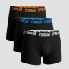 GymBeam Pánské boxerky FIT 3Pack Black - M