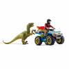 Schleich Schleich Schleich Útek pred Velociraptorom na štvorkolke