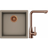 Set Schock S31-14 (drez Kiruna N-100 Twilight + batéria Keto Copper brushed + komponenty Copper brushed)