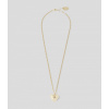NÁHRDELNÍK KARL LAGERFELD K/HEART CHARM NECKLACE GOLD