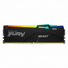 KINGSTON DIMM DDR5 8GB 5200MT/s CL40 FURY Beast Černá RGB KF552C40BBA-8 Kingston