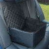 zahrada-XL Autosedačka pre psa čierna 45x45x25/55 cm 4005651