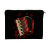 Kozmetická taška s potlačou akordeónu