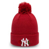 New Era MLB WMNS TWINE BOBBLE KNIT NEW YORK YANKEES červená,biela,zelená Dámska zimná klubová čiapka UNI
