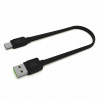 Green Cell KABGC03 GCmatte USB-C plochý rýchlonabíjací USB kábel 25 cm