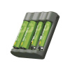 Nabíjačka GP Recharge B441 + 2× AA Recharge 2100 mAh + 2× AAA Recharge 800
