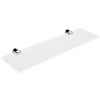 Nimco Polica do kúpeľne a sprchy 40 cm – sklo kov Bormo BR-11091B-40-26