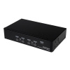 StarTech.com 4 Port DisplayPort KVM Switch w/ Audio - USB, Keyboard, Video, Mouse, Computer Switch Box for 2560x1600 DP Monitor (SV431DPUA) - Přepínač KVM / audio / USB - 4 x KVM / zvuk / USB - 1 míst