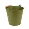 Kovové vedro tmavozelené s rúčkou 4,9 L Esschert design 32512