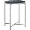 tectake 404186 odkladací stolík chester 45,5x45,5x53cm - tmavě šedá