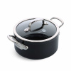 GreenPan Hrniec s nepriľnavým keramickým povrchom s pokrievkou Barcelona Pro, Ø 20 cm / 3,1 l, čierna CC005333-001