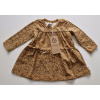 Dievčenské šaty - Burord Velor Dress Christmas Time R146-152 (Dievčenské šaty, bavlna r..92)