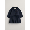 ŠATY GANT SHIELD PIQUE LS RUGGER DRESS EVENING BLUE