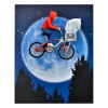 NECA Obrázok E.T. mimozemšťan Elliott & E.T. na bicykli 13 cm
