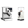 Rancilio Silvia BC PID, white + Eureka Mignon Perfetto, CR white