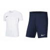 Nike 147 biela, námornícka modrá sada (Tričko Nike Shorts Sports Outfit W-F 147-158)