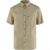 Fjällräven Övik Travel Shirt SS M, Veľkosť XS, Farba SAND STONE