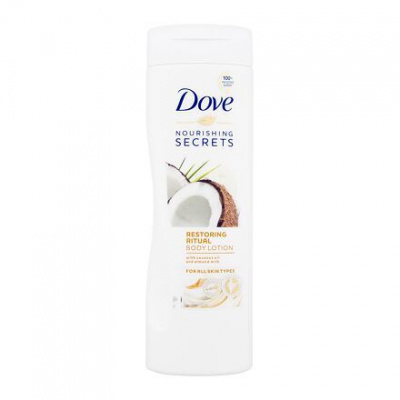 Dove Nourishing Secrets Restoring Ritual vyživující tělové mléko 400 ml pro ženy