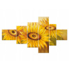 Obrazový 180x100 Vintage Retro Ruddy Slnečnica (Obrazový 180x100 Vintage Retro Ruddy Slnečnica)