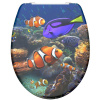 WC sedadlo Sea Life, softclose, odnímateľné, duroplast, ED69SLIFE