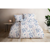 GRUND EUCALITPA - Obliečky modré Rozmer: 155x220+80x80 cm