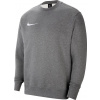 Nike Dětské fleecové tričko Park 20 Fleece Crew CW6904 071 CW6904 071 šedá XS (122-128 cm)