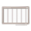 Bi-Office Lux ročná plánovacia tabuľa 90 x 00 cm