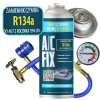 AC FIX Chladiaci faktor R134a SÚPRAVA na klimtáciu automobilov GAZ KABEL