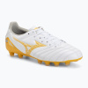 Futbalové kopačky Mizuno Morelia Neo IV Pro FG white/mp gold/cool gray 3c
