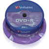 43500P DVD+R 16x 25ks cake VERBATIM (DVD+R 4,7GB 16x 25SP)