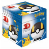 Ravensburger 3D Puzzle 54 dielikov Pokémon loptička čierna 112661