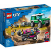 LEGO City 60288 Transportér pretekárskeho vozidla