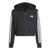 Detská Mikina ADIDAS JG 3S FT FZ CRO JJ0956 – Čierna