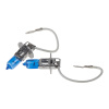 Halogén. žiarovka 12V s päticou H3, Blue white 4300K