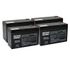 Batérie pre UPS (4x Goowei Energy OT9-12)