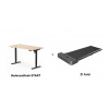BalanzaDesk START + chodiací pás Z1 fold Veľkosť stolovej dosky stola START: L - 138,5x80cm
