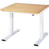 Pracovný stôl, elektricky výškovo prestaviteľný ,bukový masív, nosnosť 300 kg RAU