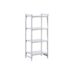 Systém zásuvných plastových regálov PREMIUM ,š x h police 700 x 500 mm