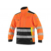 CXS Canis Pracovné oblečenie Hi-Viz bunda CXS BENSON Farba: oranžová, Veľkosť: 58