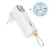 Epico UltraPack 2in1 5000mAh powerbanka a adaptér biela 9915101100206