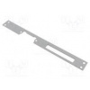 Čelný plech dlhá,plochý W 25mm pre elektromagnetický zámok