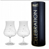 Poháre na koňak, poháre na likér, poháre na whisky, poháre na vodu, poháre na vodku Celebrations 30538 čierne 220 ml 2 ks