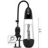 Fusion X Magnifying Sleeve Penis Pump Clear, pánska vákuová pumpa