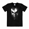 Logoshirt Marvel Easy Fit Tričko Punisher - Striped Skull Velikost XL