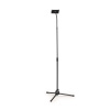 Durable Podlahový stojan na tablet TWIST FLOOR, čierny