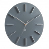 Designové nástěnné hodiny Future Time FT2010GY Round grey 40cm - doprava ZDARMA!