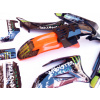 STOMP Pitbike čierne plasty TTR s polepmi Monster, Stomp, DemonX